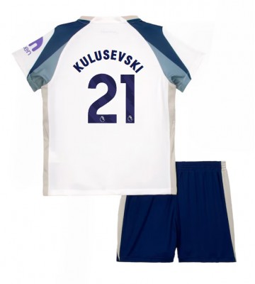 Tottenham Hotspur Dejan Kulusevski #21 Hjemmebanetrøje Børn 2025-26 Kortærmet (+ Korte bukser)